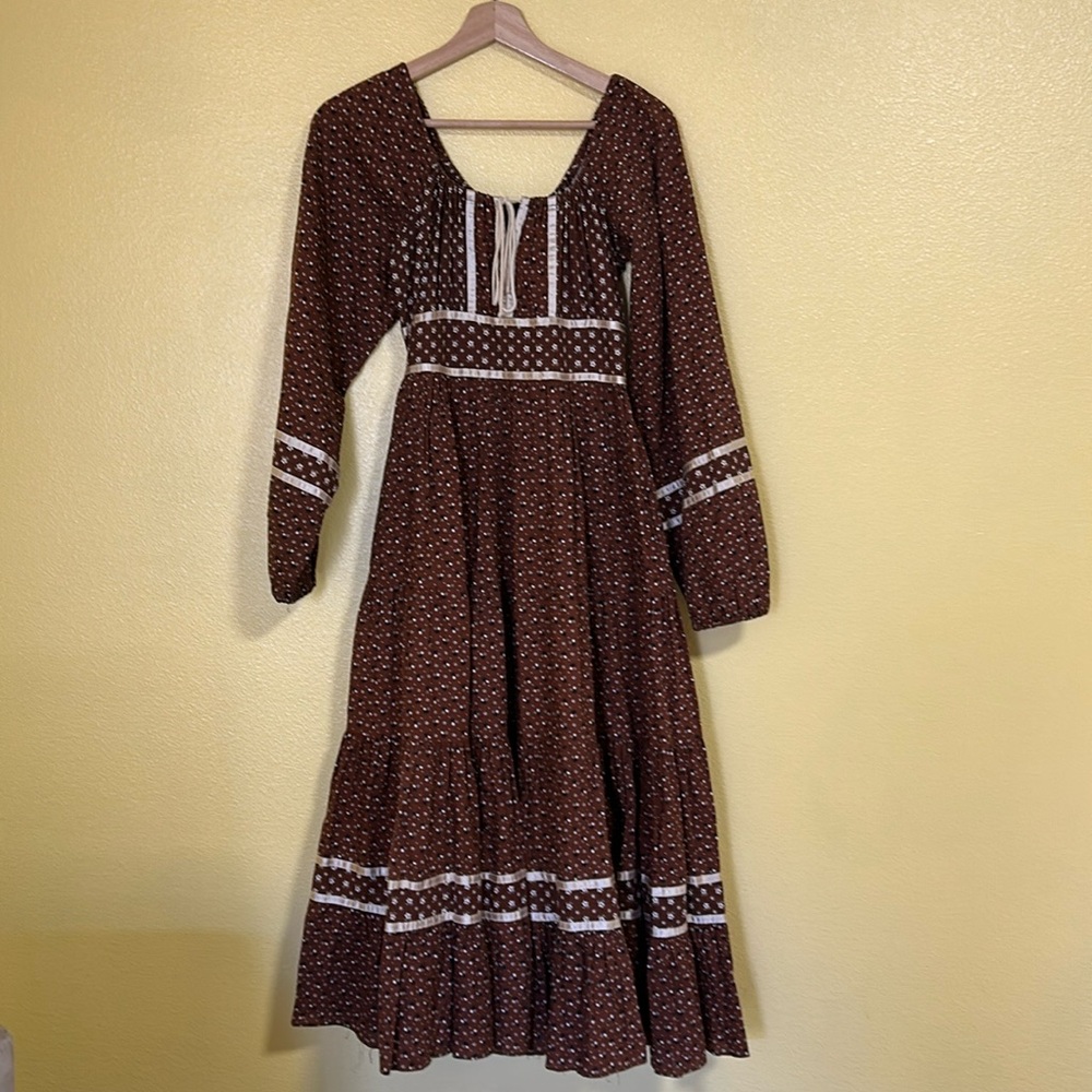 Brown Vintage Dress